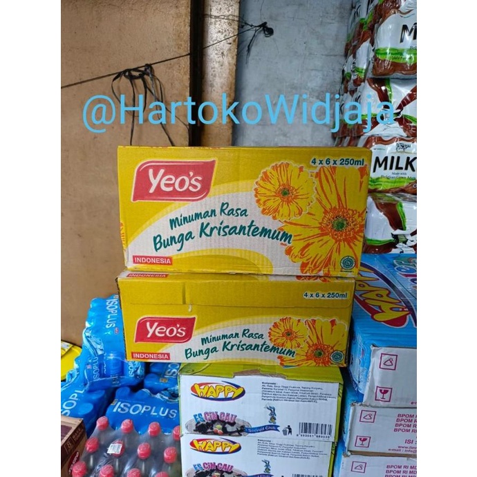 

TERLARIS YEOS CHRYSANTHEMUM / TEH KEMBANG KOTAK DUS 24 X 250 ML / TEH BUNGA /KOPI RUBE/KOPI KAPAL API/KOPI SLB/KOPI PEJUANG/KOPI BUBUK