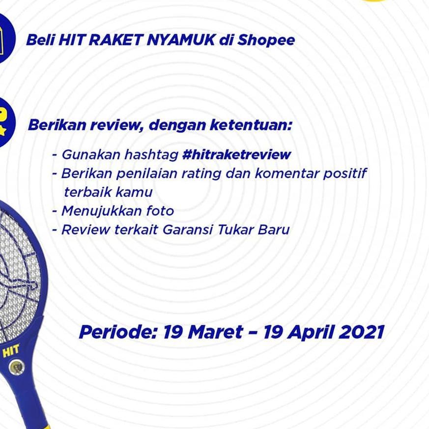 ➥ HIT Expert Raket Nyamuk ☪