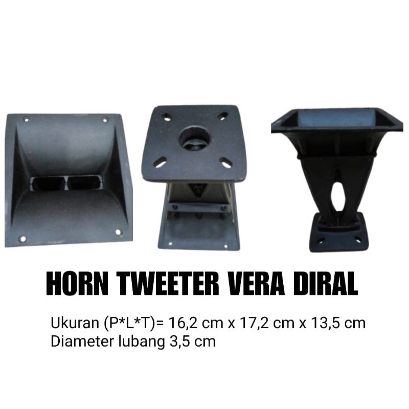 horn twiter VERA  bahan diral