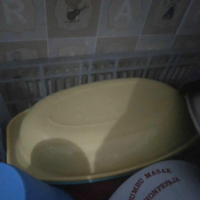 Yoshikawa Piring Plastik 24x17x4 Cm Set Isi 4 P0114 Warna Random