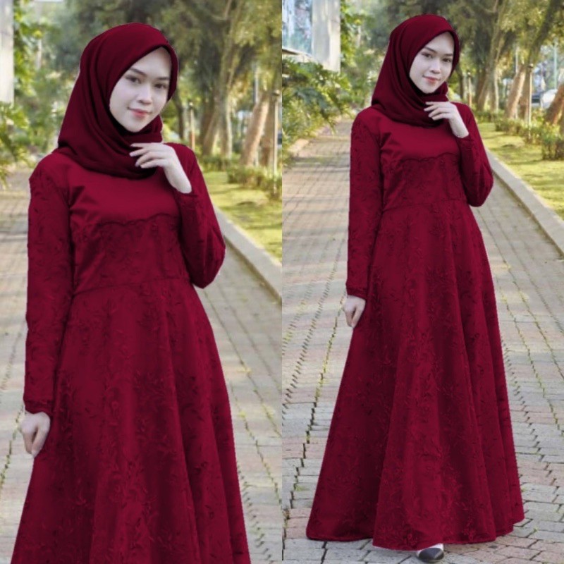 JC/ZR Maxi jumbo delima / Gamis wanita Jumbo Murah / yamis wanita premium / Maxi Kondangan Murah