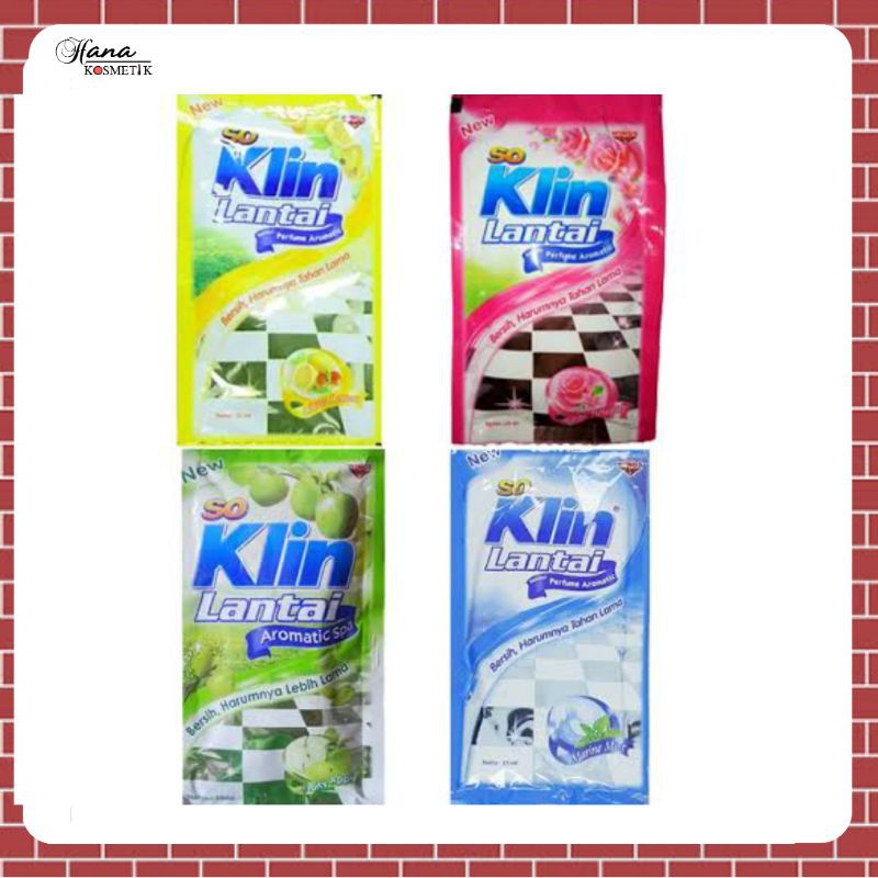 [SOKLIN] SO KLIN LANTAI SABUN PEMBERSIH LANTAI RENCENG