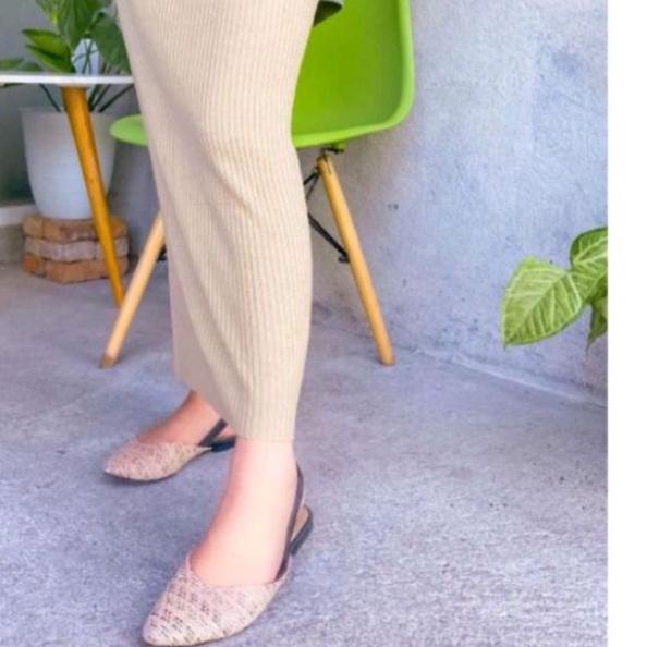 ✪ BISA ROK RAJUT SPAN PENSIL | ROK PENSIL RAJUT | ROK PANJANG 90 CM | ROK MAXI ➦