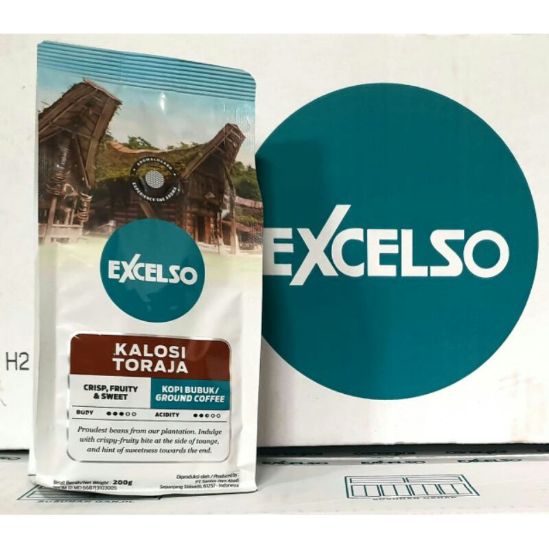 

Kopi Excelso Kalosi Toraja Bubuk 200gram