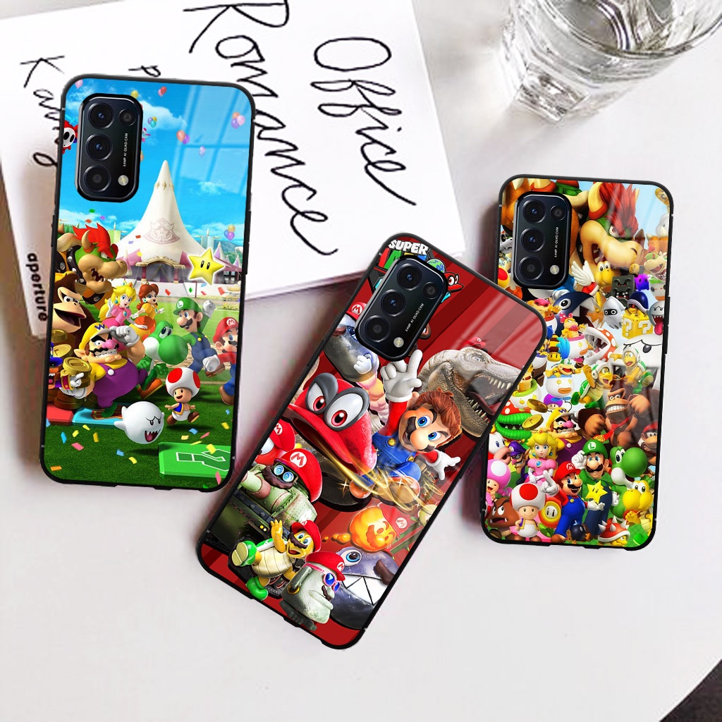 (S21) CASE GLOSSY OPPO RENO 4 4F 4 PRO 5 5F A94 F19 PRO RENO 6 4G RENO 7 5G RENO 7z A36 4G A76 4G A9