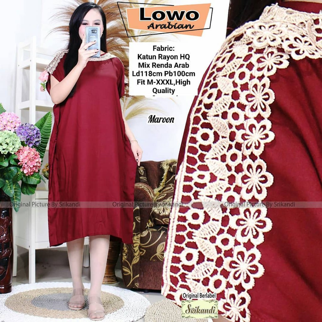 Daster Arabian Lowo Murah / homedress murah