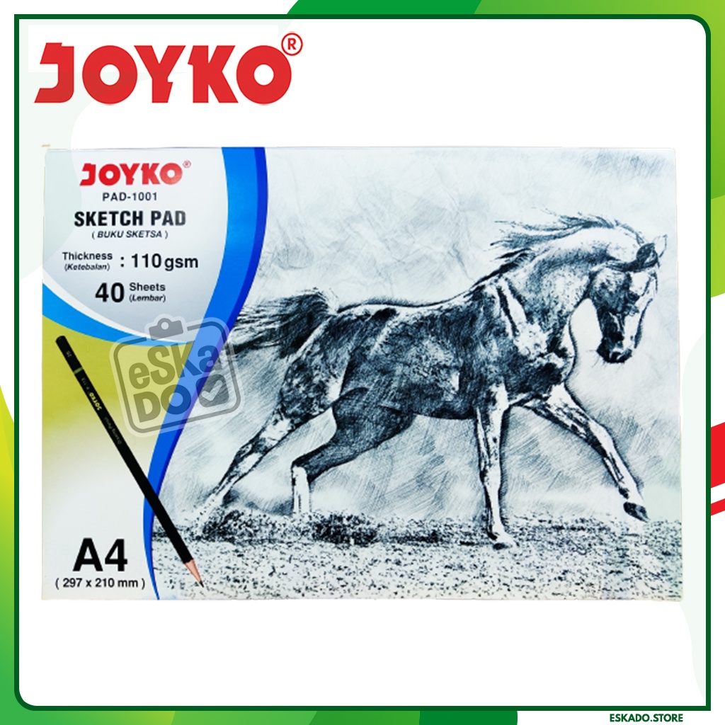 

Sketchbook / Buku Sketsa / Buku Gambar Joyko A4 Sketch Book (PAD-1001)
