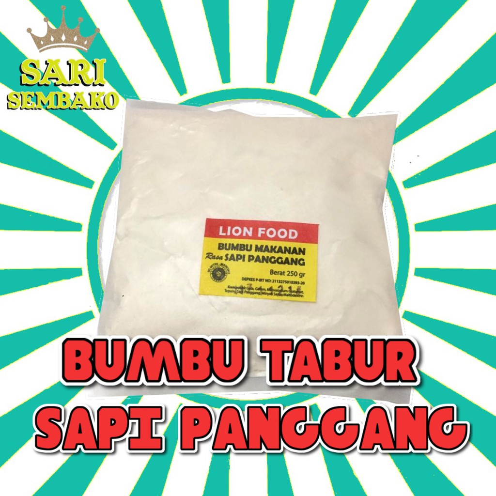 

Bumbu Tabur Sapi Panggang Lion Food