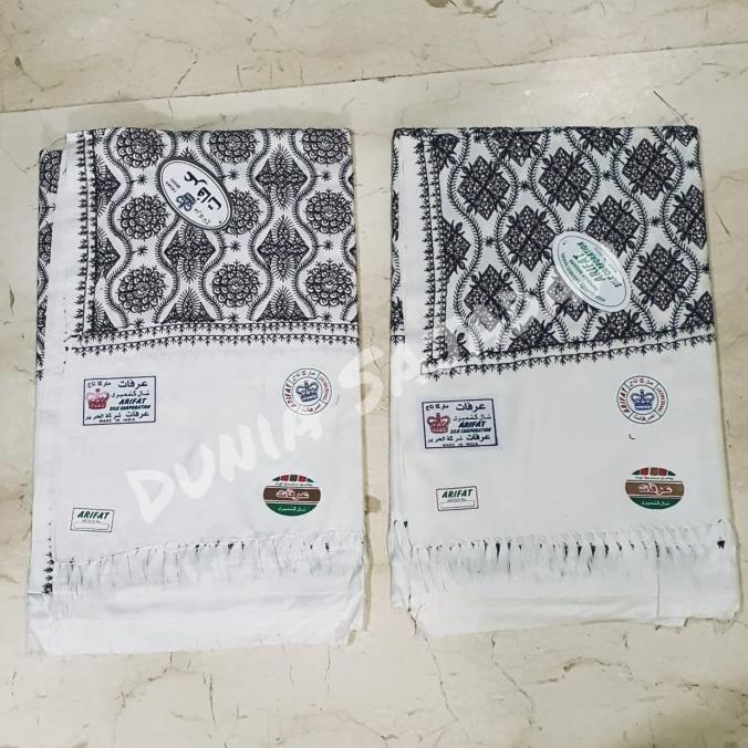 Sorban Kashmiri Bordir Putih / Sorban Exclusive India Handmade Bordir