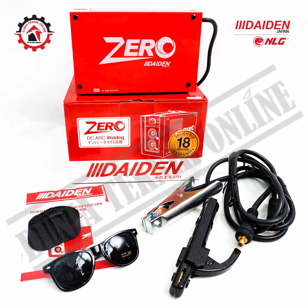 DAIDEN Travo Las Inverter Mini ZERO 120A - Mesin las mini - Trafo Las
