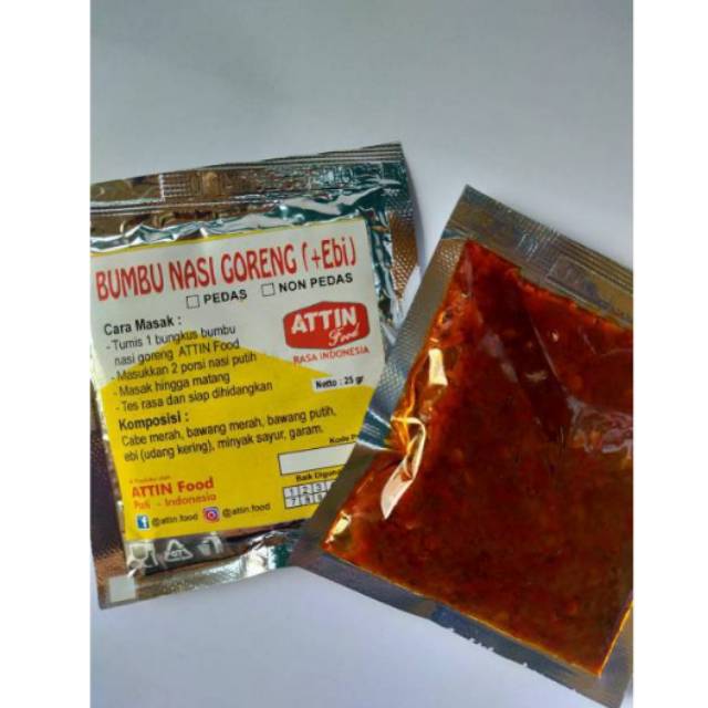 

Bumbu Nasi Goreng Ebi Attin Food