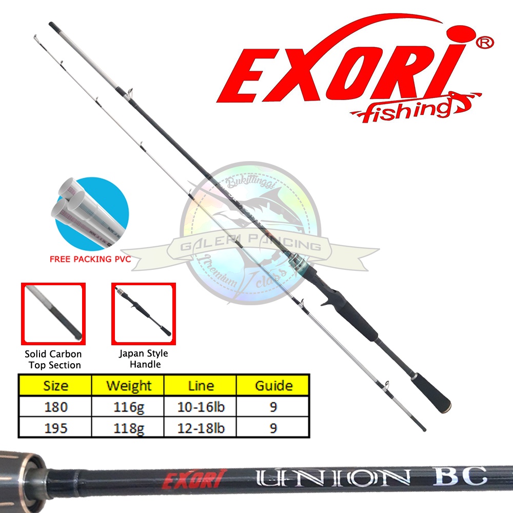 Joran BC Exori Union BC 180 195 Solid Top Carbon