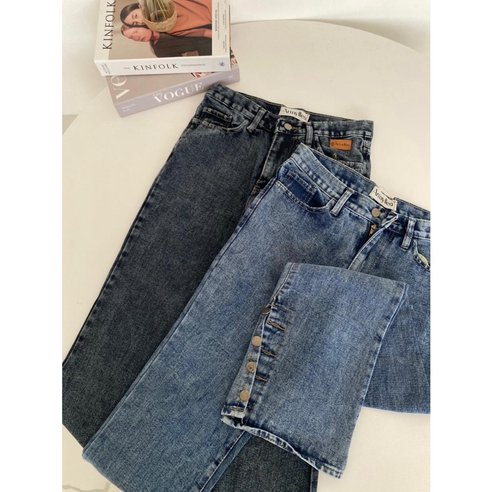 Celana Jeans Cutbray Haruka Pants