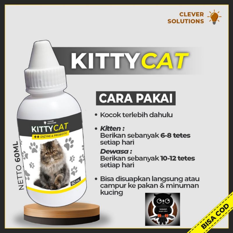 VITAMIN PENUMBUH BULU KUCING kitty cat obat penumbuh bulu kucing