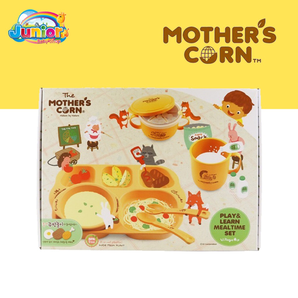 Mothers Corn Play &amp; Learn Mealtime Set - 436386