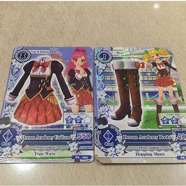 KARTU AIKATSU DREAM ACADEMY UNIFORM PROMOTION CARD Kartu Promosi Seragam Dream Academy Aikatsu Card