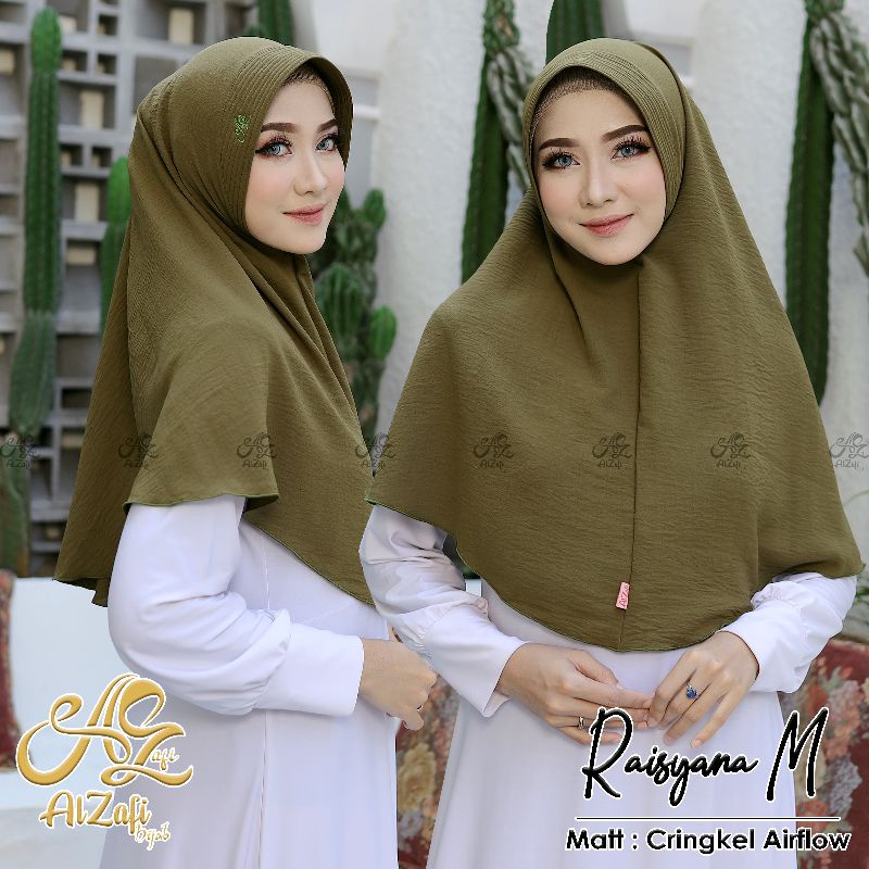 HIJAB INSTAN RAISYANA M PRODUK ALZAFI || HIJAB INSTAN || HIJAB MODERN