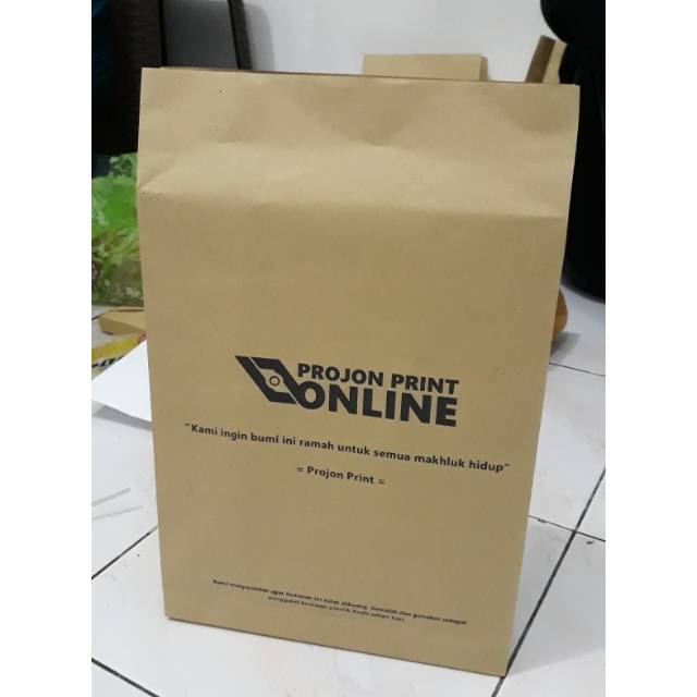 

Paper Bag Murah 33x23.5x5 cm dengan sablon GRATIS