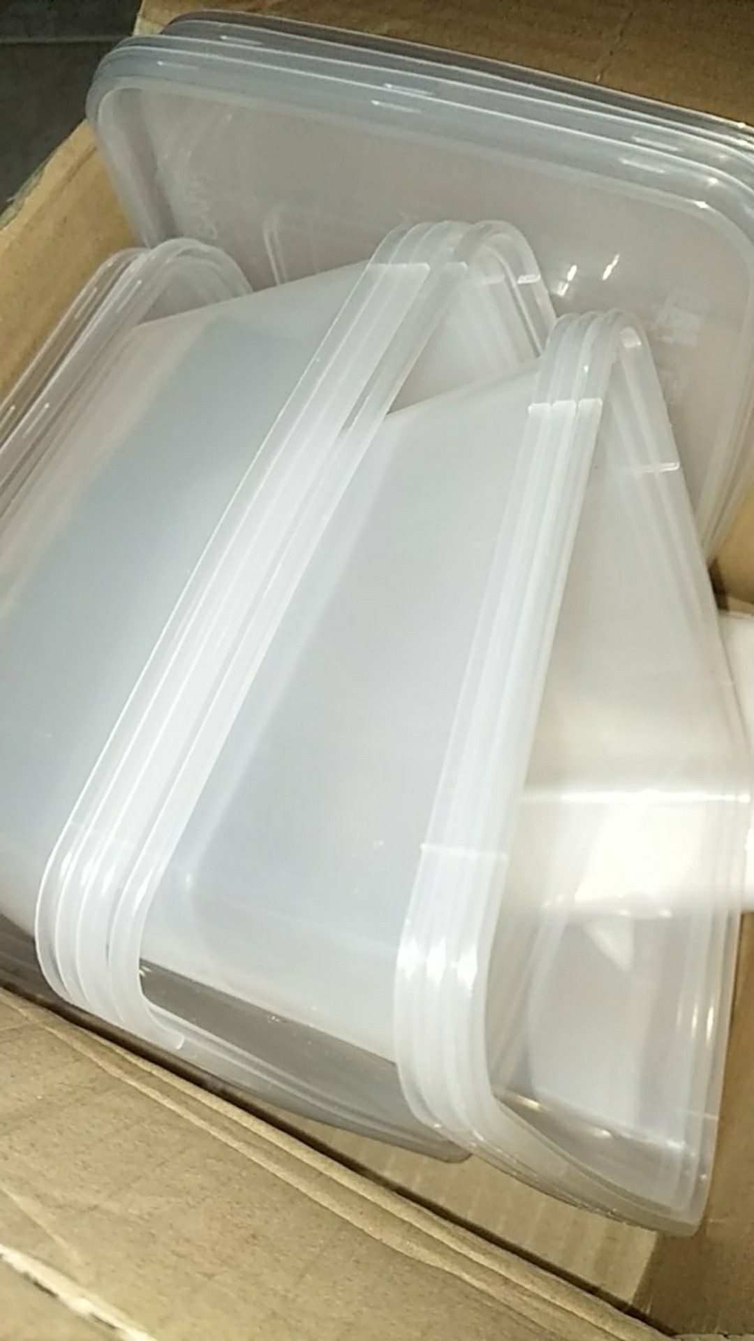 Murah Food Container Pp Thinwall Rect Kotak Makan Plastik Persegi Panjang