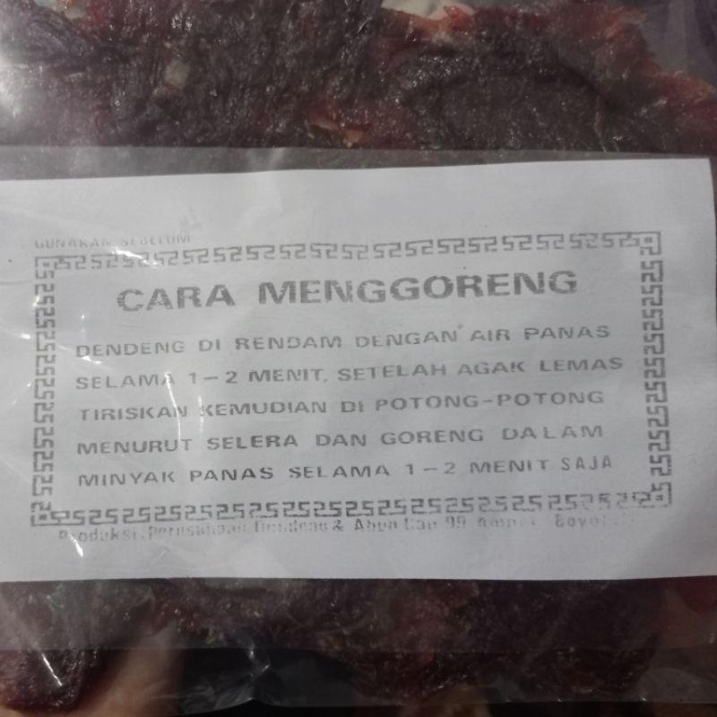 Dendeng sapi super 99 250 gram