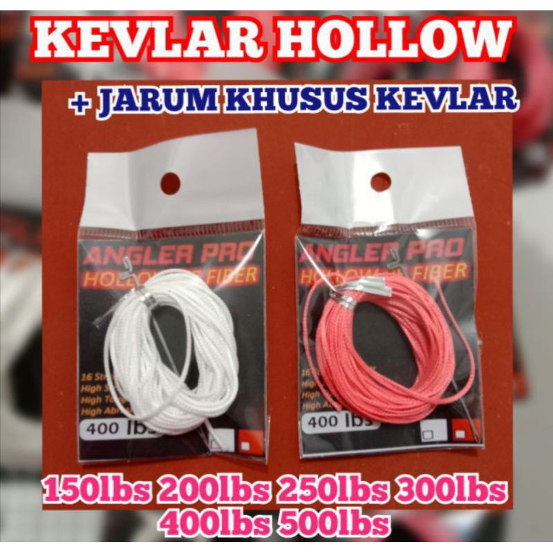 Kevlar Benang Assist Hook Lubang Jigging Kevlar Hollow