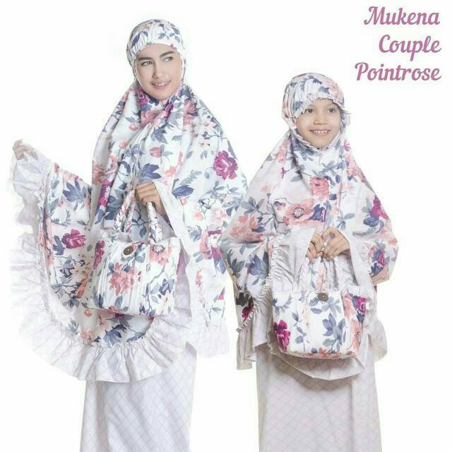 Mukena couple ibu anak tas kepang - murah langsung produsen