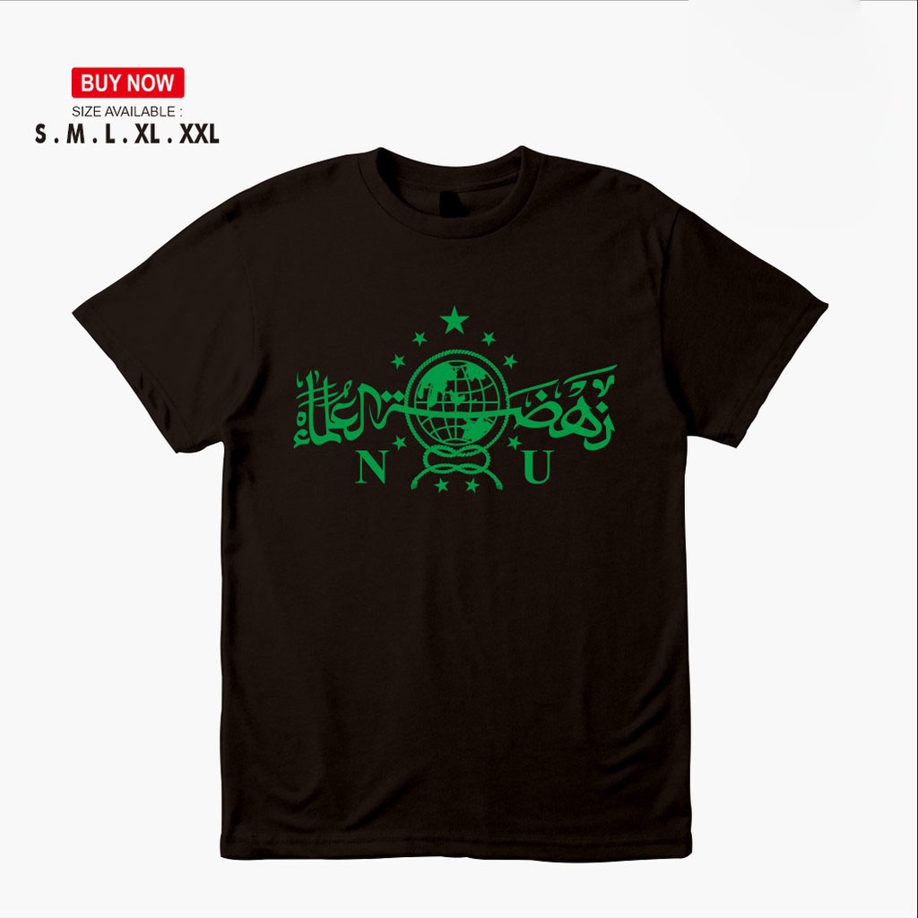 Kaos Baju NU Nahdatul Ulama Logo NU Dewasa