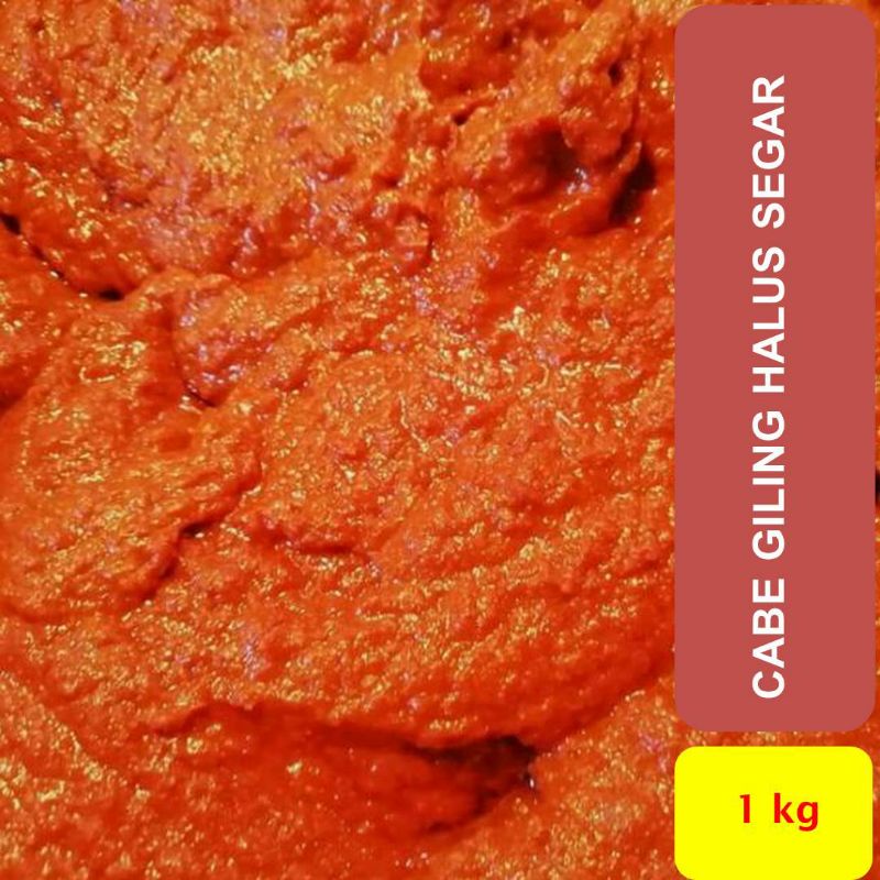 

Bumbu Giling Cabe Halus Segar 1000 gram