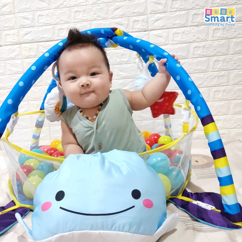 Bebe Smart Triple Fun Ball Pit Ocean Wonder Shopee Indonesia