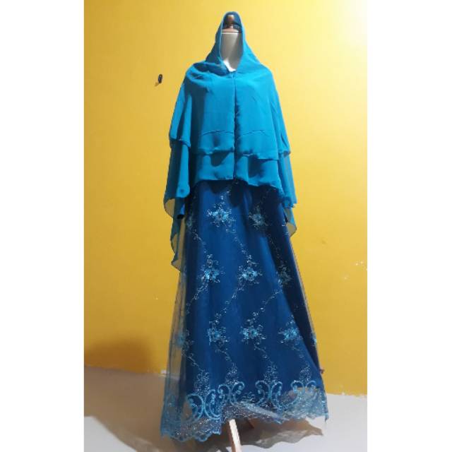 Syari full brukat tile keliling