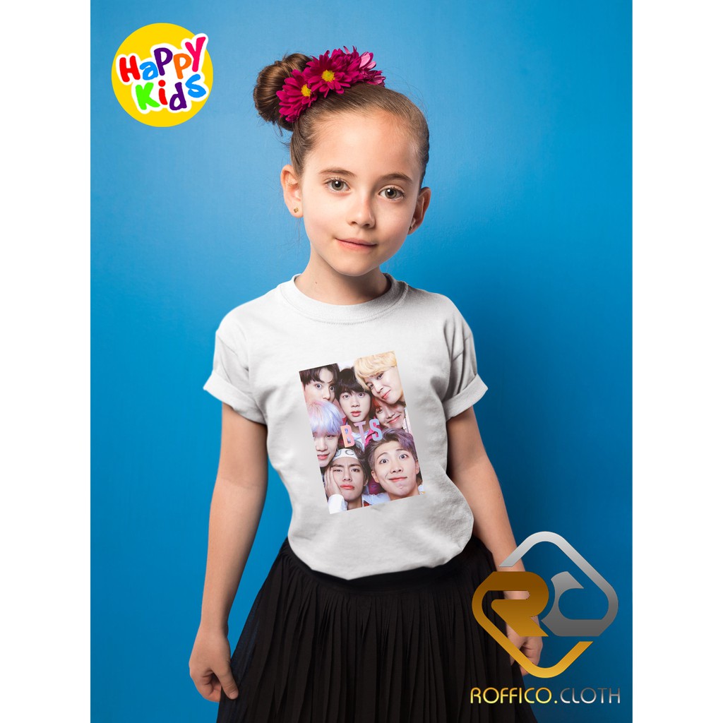 KAOS ANAK / BAJU ANAK / BTS / KPOP / B21 / BTS BANGTAN / BTS LOVERS - JIMIN / J-HOPE / JUNGKOOK / RM