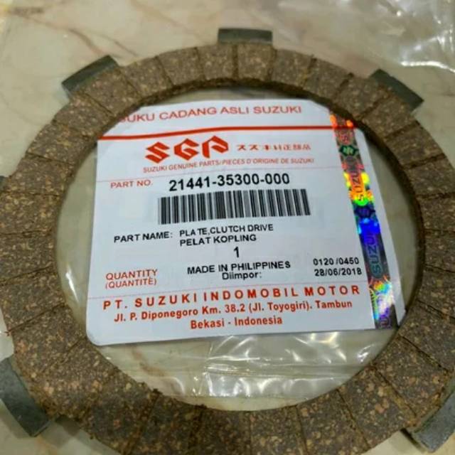 Kampas kopling FR80 ORI SGP