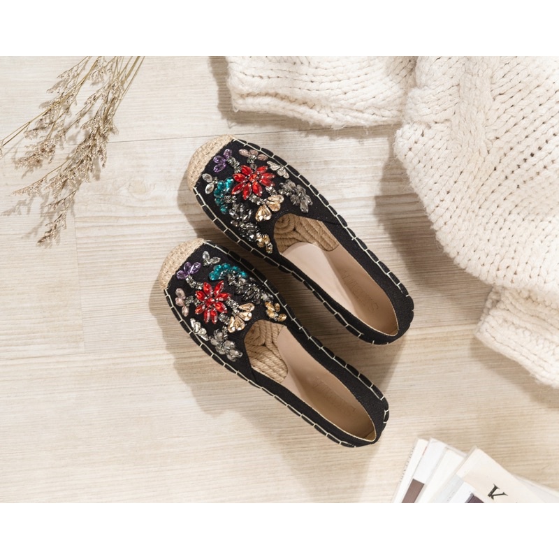 Tami Black Espadrilles