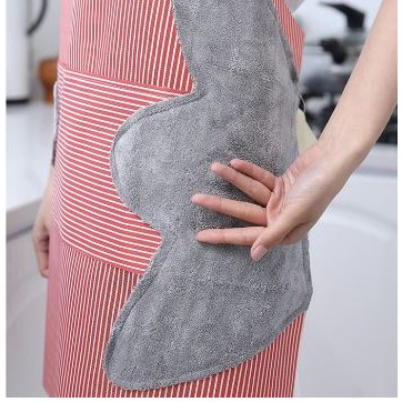 Celemek Masak / Apron Masak Dapur Anti Air Minyak bisa Lap Tangan