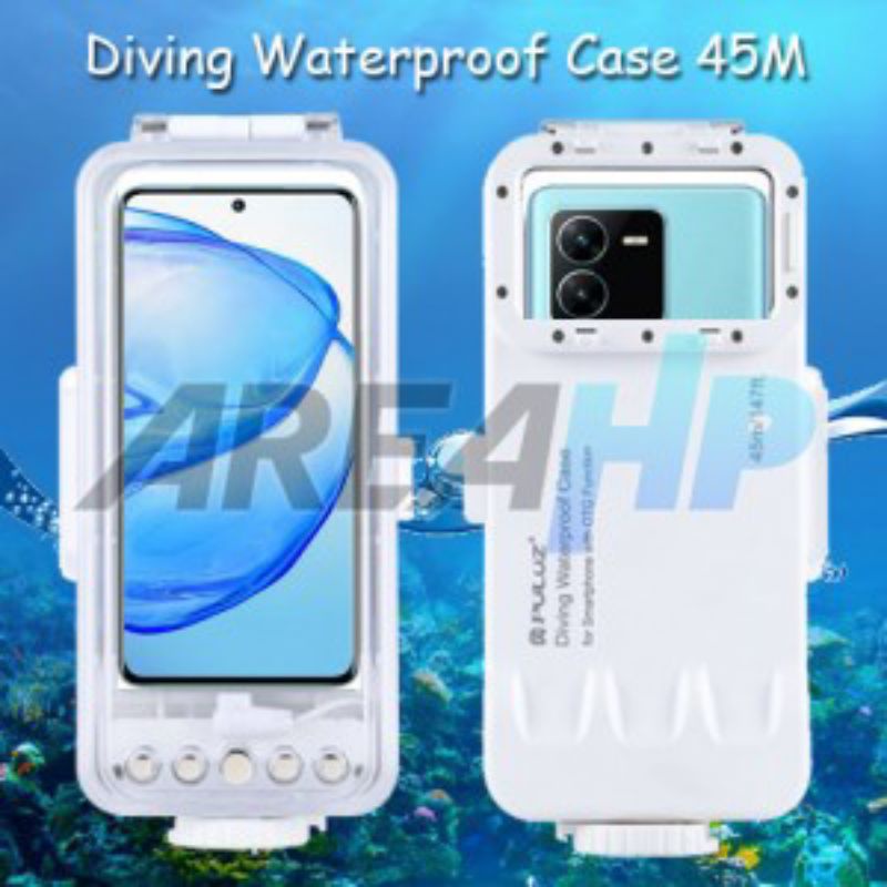 Puluz Diving Waterproof Case Casing Cover 45M Vivo V25 Pro 2022