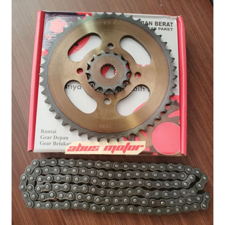 GIR SET GEAR PAKET SUZUKI THUNDER THUNDER 125 ORIGINAL YIMM