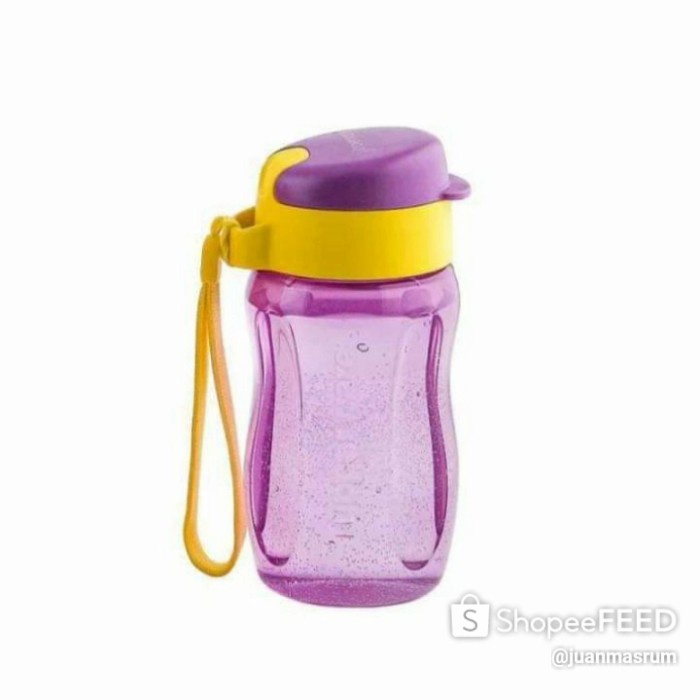 Botol minum Tupperware 310ml - Ungu KODE 123