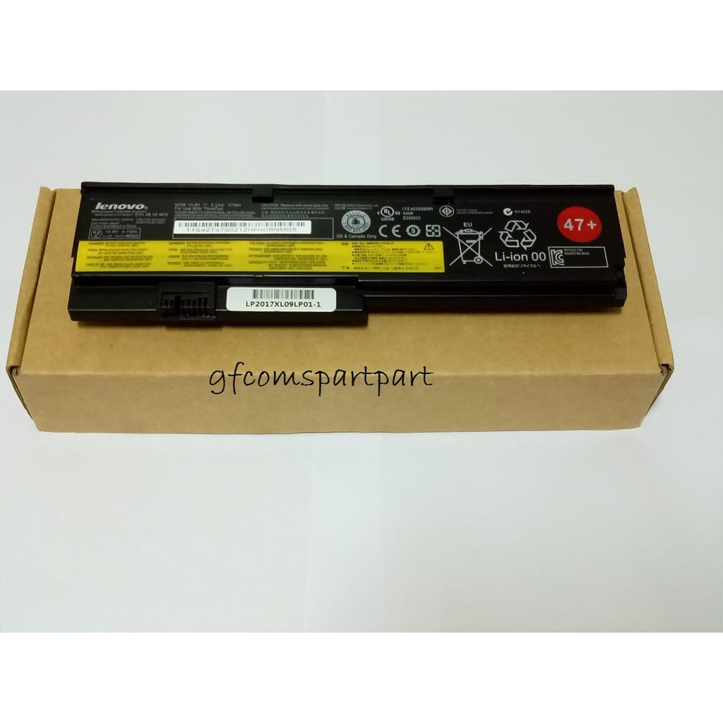 Original Baterai Lenovo Thinkpad X200 X200S X201 X201S X201i / 42T4534 42T4536, 42T4537, 42T4834