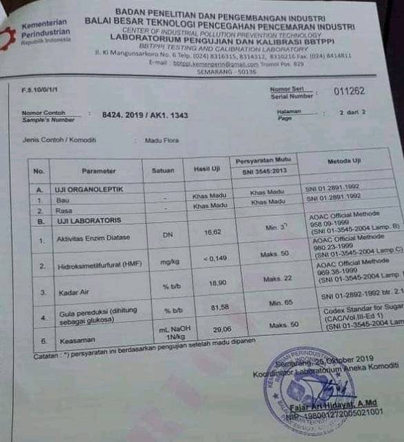 

Madu Asli Alami Raw Honey 1kg