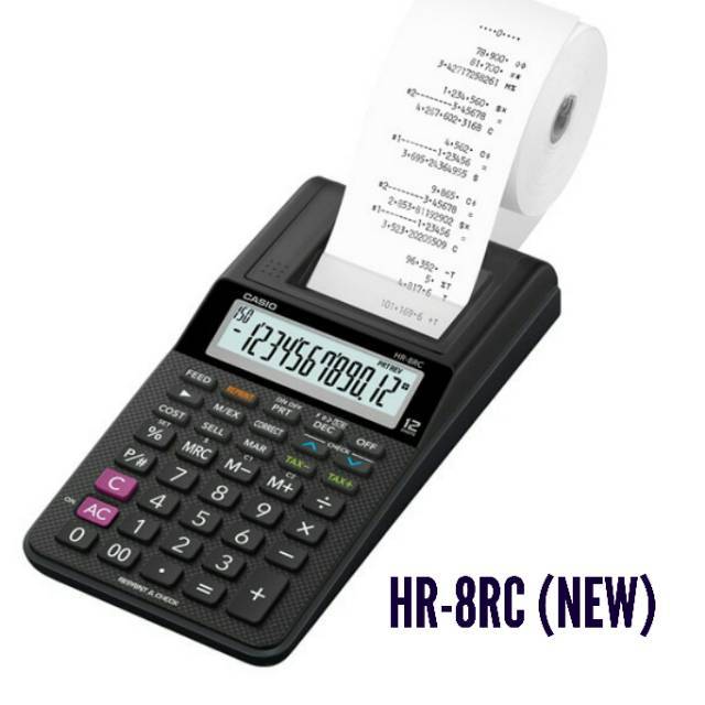 

Casio HR-8RC - Print Kalkulator