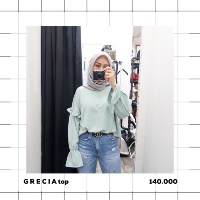 Grecia top vlowy id mint