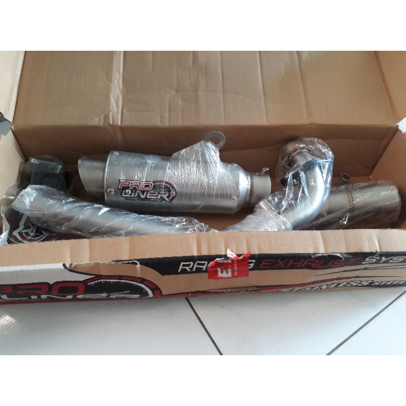 Knalpot Proliner TR1R short New jupiter MX, jupiter MX old Original