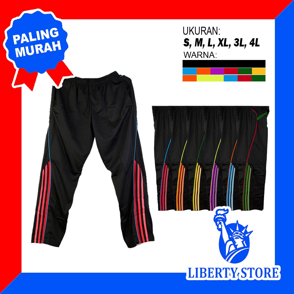 Celana Training Olahraga Cowok Cewek DICK WOLVES MICHELIN OMBRE POLY PANT