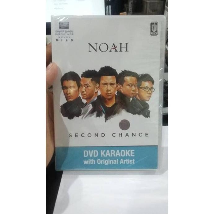 DVD KARAOKE NOAH ALBUM SECOND CHANCE ORIGINAL SPECIAL