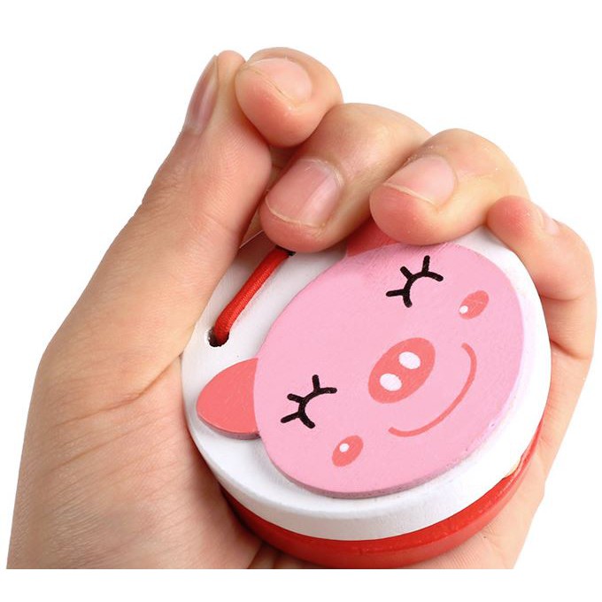 TweedyToys - Clapper Hewan - Mainan Musik Castanet Tepuk Kayu