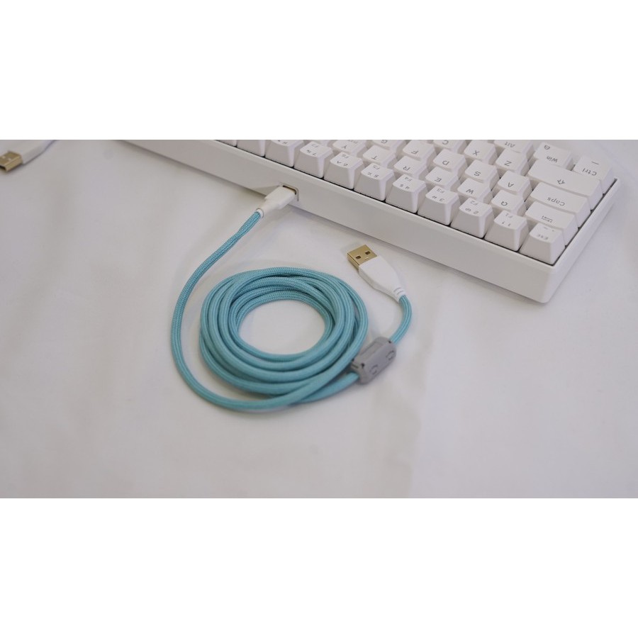 Paracord Cable USB Type-C Detachable for Mechanical Keyboard