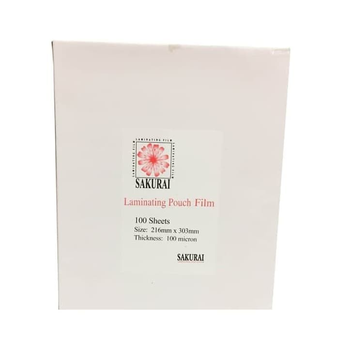 

Plastik Laminating Sakurai A4 (1 pak)