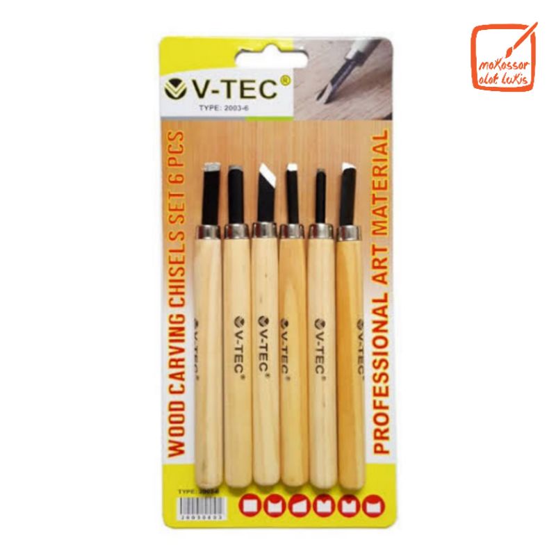 

V-Tec Wood Carving Set 6pcs Type 2003-6