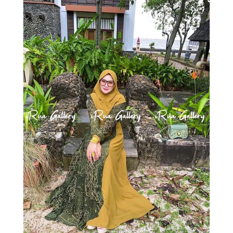 AIRA SET SYARI MOTIF A BY IRNA GALLERY