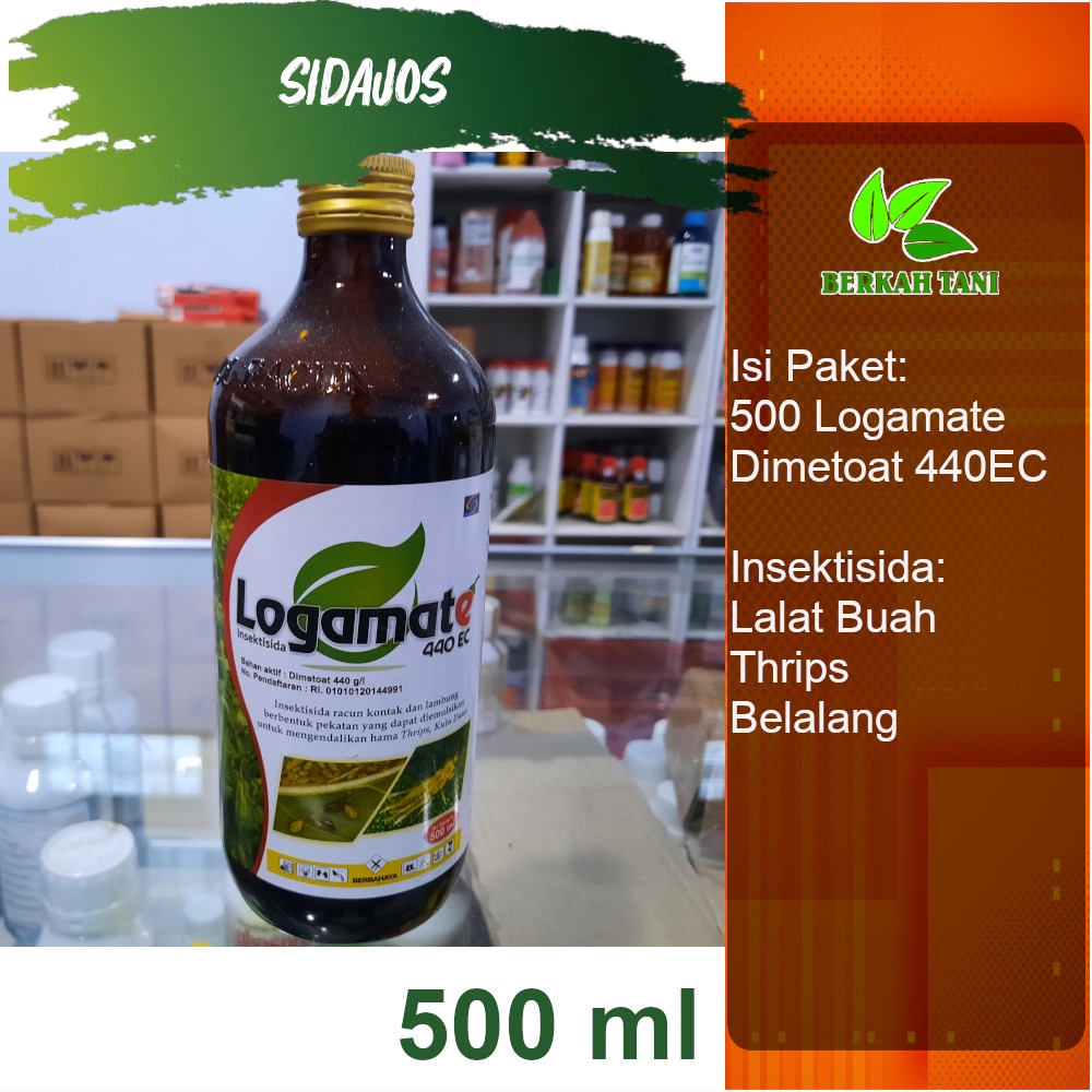 Logamate 500 ml Dimetoat Pengendali Hama Thrips Lalat Buah